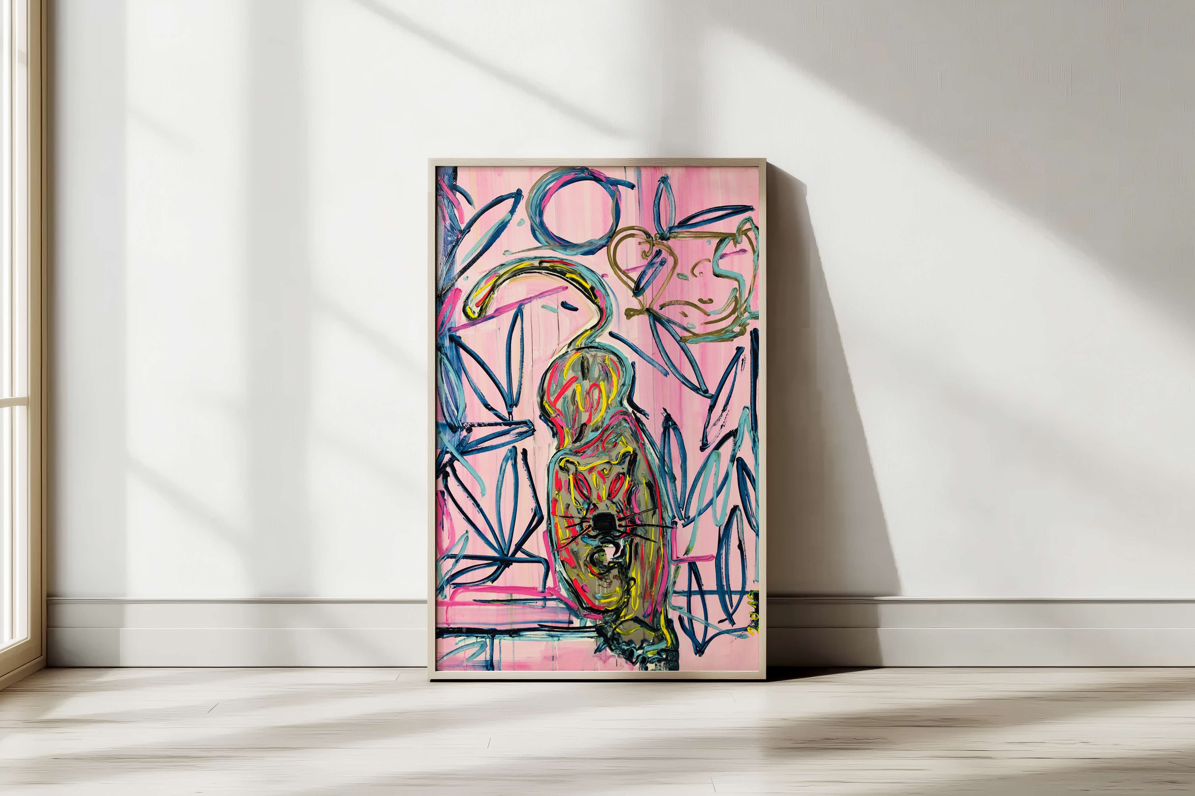 Dobrý plakát A BIGGER CAT, Marek Číhal