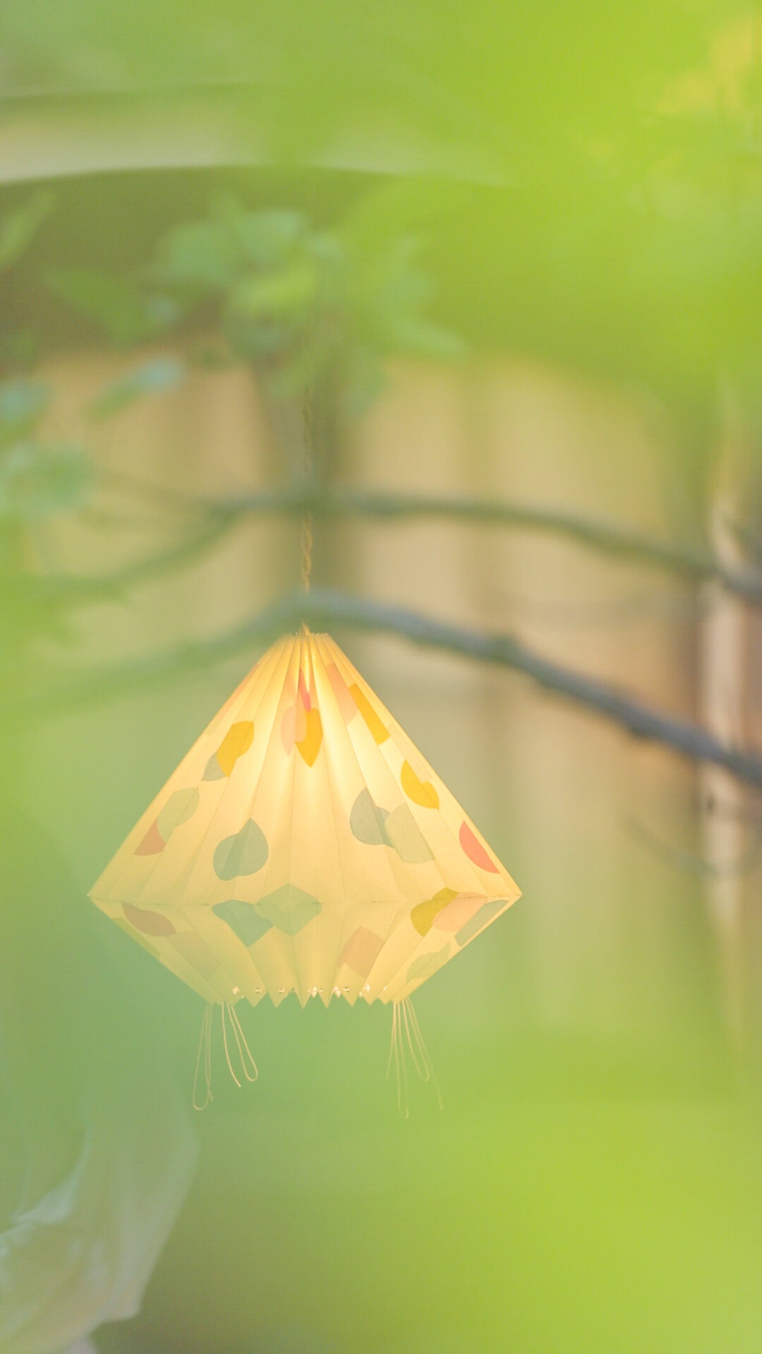 Papírové stínidlo Celebration