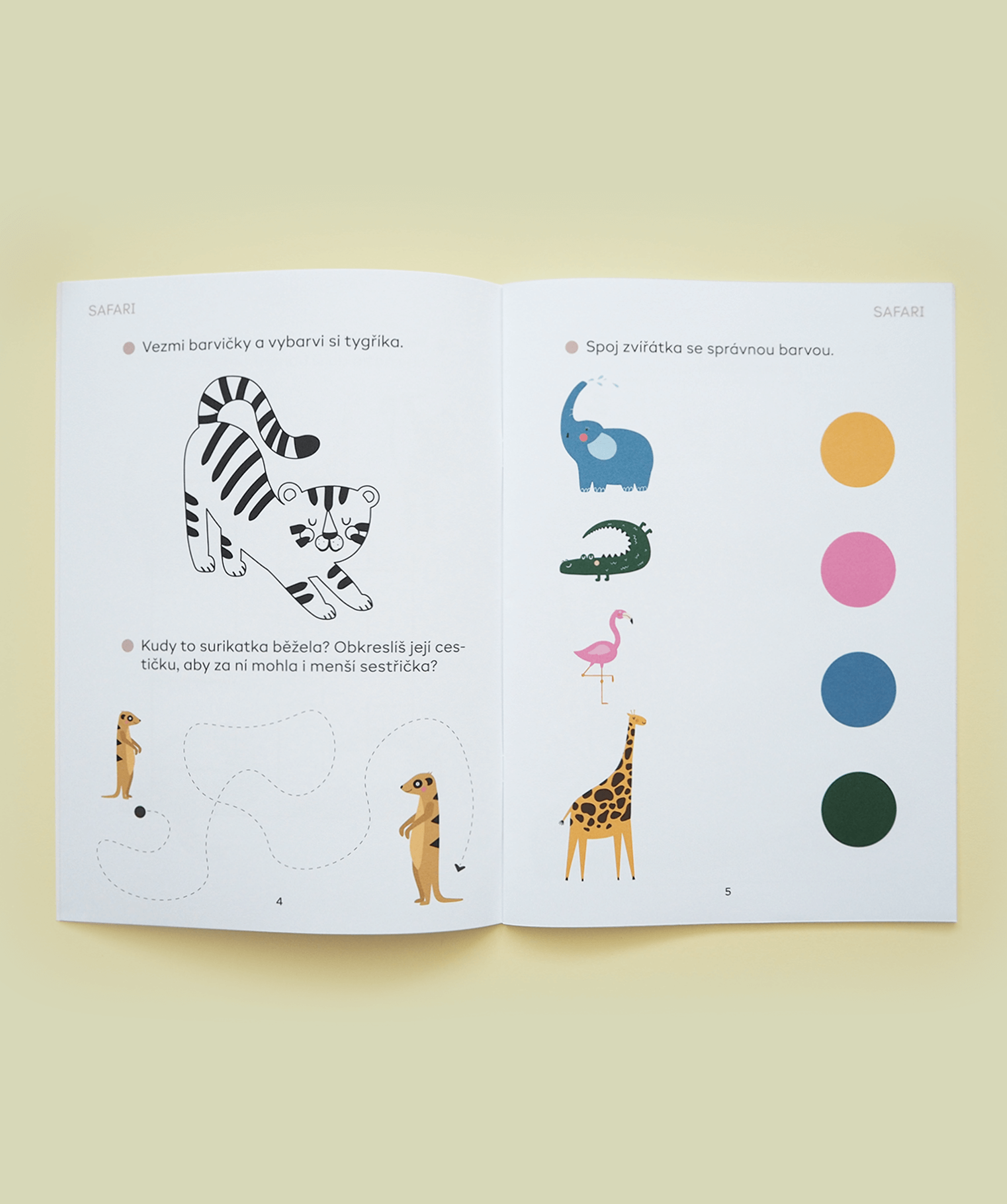 Můj první sešit Safari